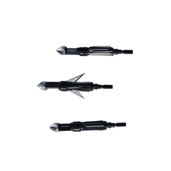 STEAMBOW FENRIS Jagdspitzen „Impact“ - aufschraubbare Pfeilspitzen (3 Stück)