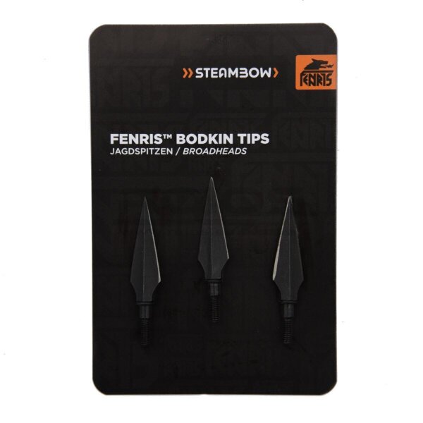 STEAMBOW FENRIS Bodkin Tips - aufschraubbare Pfeilspitzen (3 Stück)