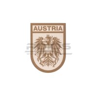 Austria Patch - Wappen mit Bundesadler - Desert
