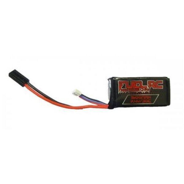LiPo 7.4V 1600mAh 30C Brick Type