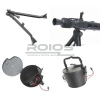 S&T MG42 Vollmetall AS 6mm AEG Echtholz - UNIKAT -...