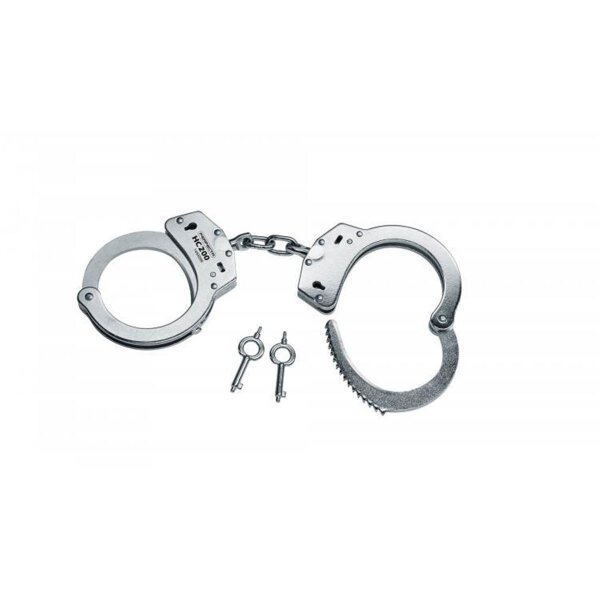 Handschellen HC 200 - Stahl vernickelt - PERFECTA